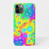Levendig neon blaze patroon Case-Mate iPhone case (Achterkant)