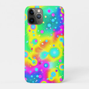 Levendig neon blaze patroon Case-Mate iPhone case