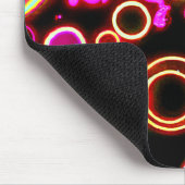 Levendig neon gloed patroon muismat (Hoek)