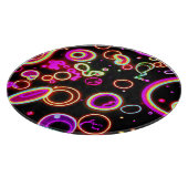 Levendig neon gloed patroon snijplank (Hoek)
