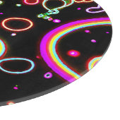 Levendig neon gloed patroon snijplank (Hoek)