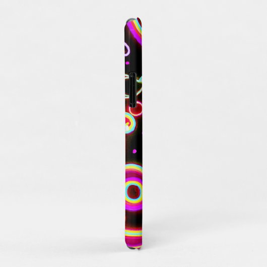 Levendig Neon Lichtpatroon Case-Mate iPhone Case (Achterkant/rechts)