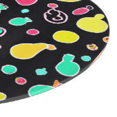 Levendig Neon vruchtbaar patroon Snijplank (Hoek)