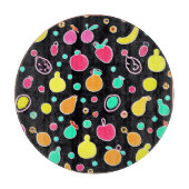 Levendig Neon vruchtbaar patroon Snijplank (Voorkant)