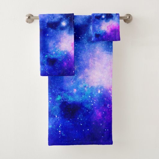 Levendig nevel exploratiepatroon bad handdoek (Insitu)
