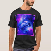 Levendig nevel exploratiepatroon t-shirt (Voorkant)