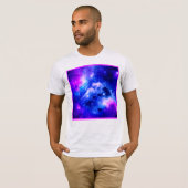 Levendig nevel exploratiepatroon t-shirt (Voorkant volledig)