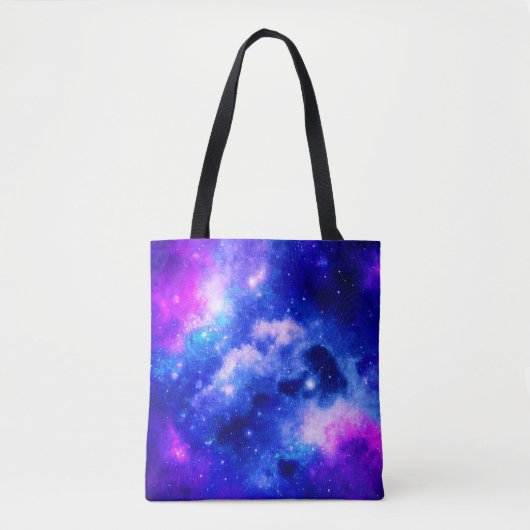 Levendig nevel exploratiepatroon tote bag (Voorkant)