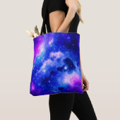 Levendig nevel exploratiepatroon tote bag (Dichtbij)