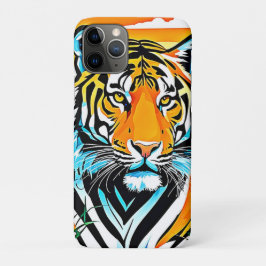 Levendig Oerwoud Tiger Art Design Case-Mate iPhone Case