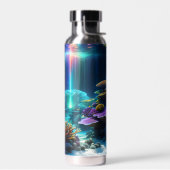 Levendig Onder het Zee Afbeeldingen Waterfles (Links)