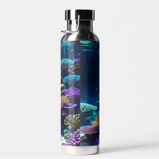 Levendig Onder het Zee Afbeeldingen Waterfles (Rechts)