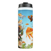Levendig onderwaterleven thermosbeker (Voorkant)