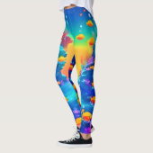 Levendig Onderwaterparadijs Ontdekt Leggings (Links)
