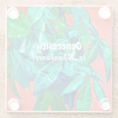 Levendig Onderzetter van de Boom van de Glazen - G (Achterkant)