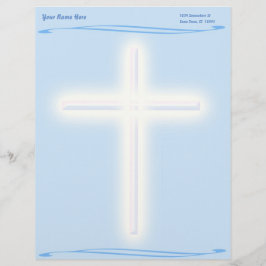 Levendig ontwerp met briefhoofd