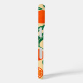 Levendig Oranje Citrus Botanisch Patroon Case-Mate iPhone Case (Achterkant / Rechts)