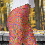Levendig Oranje cyclisch chaospatroon Leggings<br><div class="desc">Levendige Energie: Stap in je kracht met deze Cyclische Chaos leggings! Met een gedurfd, kleurrijk ontwerp zijn deze leggings ideaal voor diegenen die willen opvallen. Of je nu naar de sportschool gaat of boodschappen doet, hun unieke stijl en comfortabele pasvorm zorgen ervoor dat je je geweldig voelt. Omarm je gedurfde...</div>