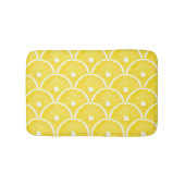 Levendig Oranje pulp achtergrondpatroon Badmat (Voorkant)