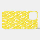 Levendig Oranje pulp achtergrondpatroon Case-Mate iPhone Case (Achterkant (horizontaal))
