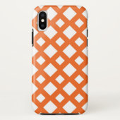 Levendig Oranje rooster op wit Case-Mate iPhone Case (Achterkant)