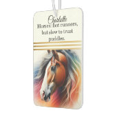 Levendig paard met manen luchtverfrisser (Links)