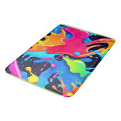 Levendig Paint Party Design Badmat (Gekanteld)