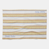 Levendig Patroon Granny's Keuken Elke Tekst Theedoek (Horizontaal)