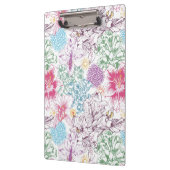 Levendig patroon met kleurrijke bloemen klembord (Links)
