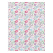 Levendig patroon met kleurrijke bloemen tafelkleed (Voorkant)