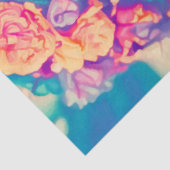 Levendig Pensive Sugar Skull Vrouw Decoupage Papie Tissuepapier (Detail)