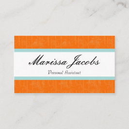 Levendig persoonlijk assistent Visitekaartje