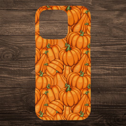 Levendig pompoenpatchpatroon Case-Mate iPhone case
