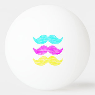 Levendig Pop Art Snor Baadpak Ping Pong Pingpongbal