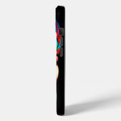 Levendig portret met kleurrijke headwrap Case-Mate iPhone case (Achterkant / Links)