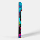 Levendig portret met kleurrijke headwrap Case-Mate iPhone case (Achterkant / Rechts)