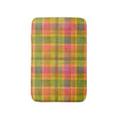 Levendig potlood kleur geruite patroon badmat (Voorkant Verticaal)