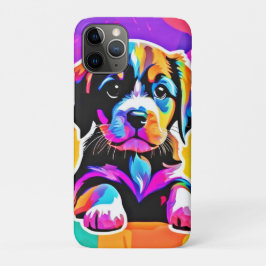 Levendig Puppy kunstwerk Case-Mate iPhone Case