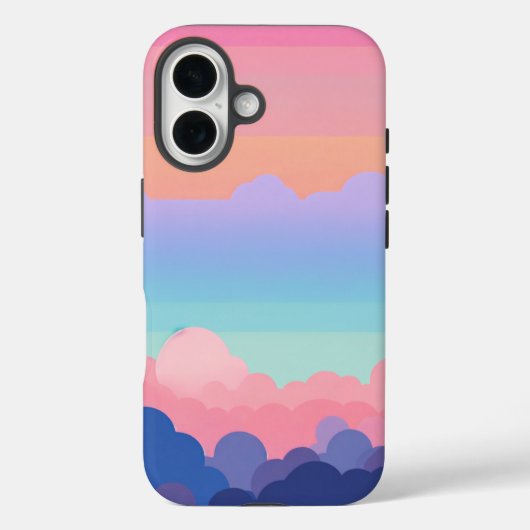 Levendig Rainbow Sticker ontwerp Case-Mate iPhone Case (Achterkant)