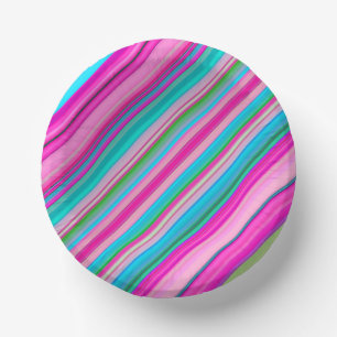Levendig regenboogstreeppatroonontwerp papieren kommen