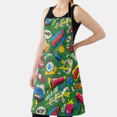 Levendig Retro Comic Schort - Pop Art Pattern (Insitu)