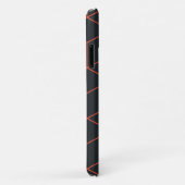 Levendig, retro, eenvoudig, cool, trendbuispatroon Case-Mate iPhone case (Achterkant/rechts)