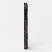 Levendig, retro, eenvoudig, cool, trendbuispatroon Case-Mate iPhone case (Achterkant/links)
