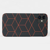 Levendig, retro, eenvoudig, cool, trendbuispatroon Case-Mate iPhone case (Achterkant (horizontaal))