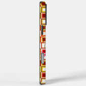Levendig Retro Geometrisch Vierkant Patroon Case-Mate iPhone Case (Achterkant / Rechts)