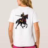 Levendig Ridder T-Shirt (Achterkant)
