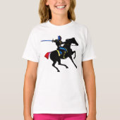 Levendig Ridder T-Shirt (Voorkant)