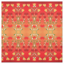 Levendig rood goud met groen