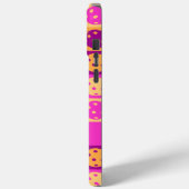 Levendig roze pickleball patroon Case-Mate iPhone case (Achterkant / Links)