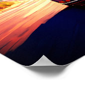 Levendig scèneontwerp Modern Poster (Hoek)